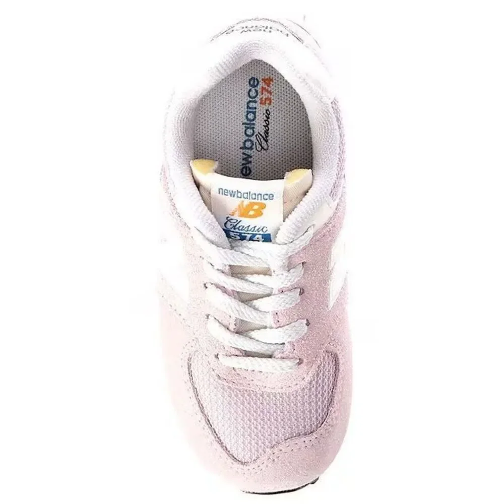 New Balance Girls' 574 Lace-Up Sneakers (Toddler) Size 1.5